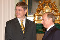 Vladimir Putin with Ferenc Gyurcsany.jpg
