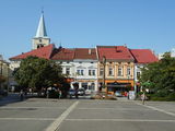 Hlavní náměstí ve Valašském Meziříčí (září 2014)