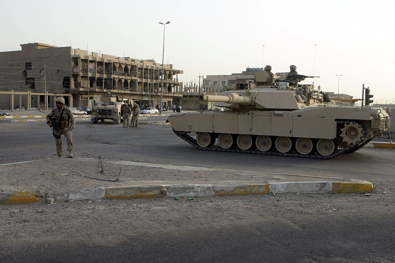 Soubor:M1 Abrams in Baghdad.JPG