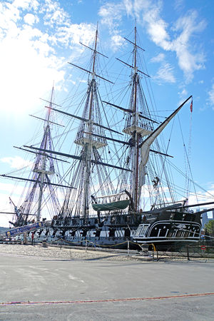 USS Constitution v Bostonu v roce 2022
