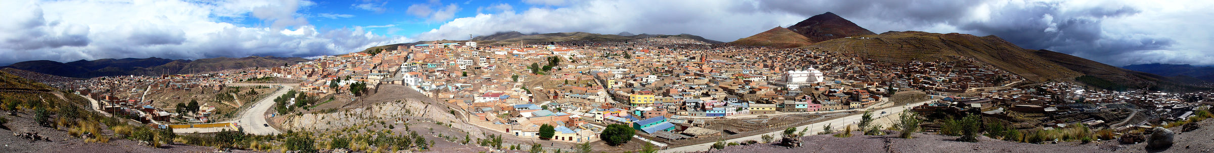 Panorama města Potosí