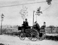 First Trolleybuss of Siemens in Berlin 1882.gif