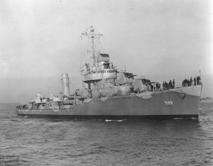 USS Barton v roce 1942