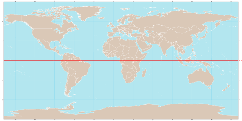 Soubor:World map with equator.png