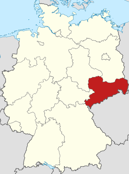 Soubor:Locator map Saxony in Germany.png