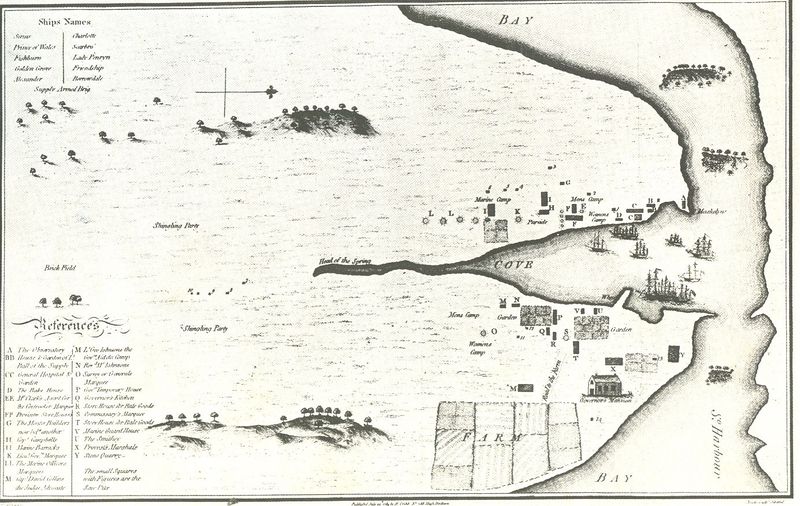 Soubor:Very early map of sydney from 1789.jpg