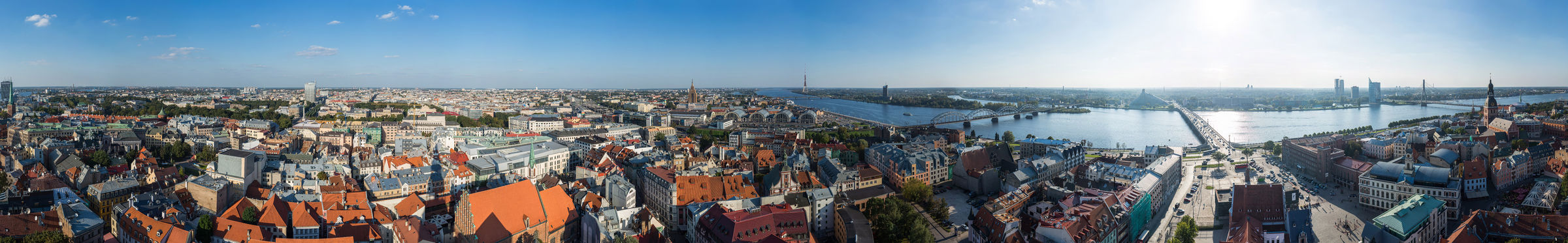 Gigantické panorama města