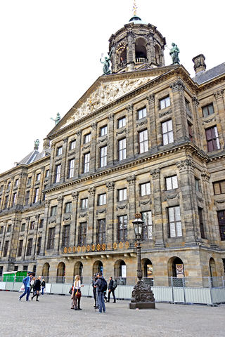 The Royal Palace in Amsterdam is one of three palaces in the Netherlands (2013)