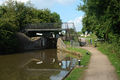 NCN Route 45 passes Offerton Lock on the WandB Canal - geograph.org.uk - 1373337.jpg