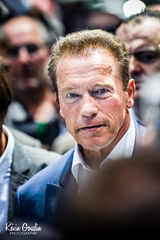 Arnold Schwarzenegger v Paříži (říjen 2014)