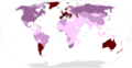 Per capita wine consumption by country 2012.png