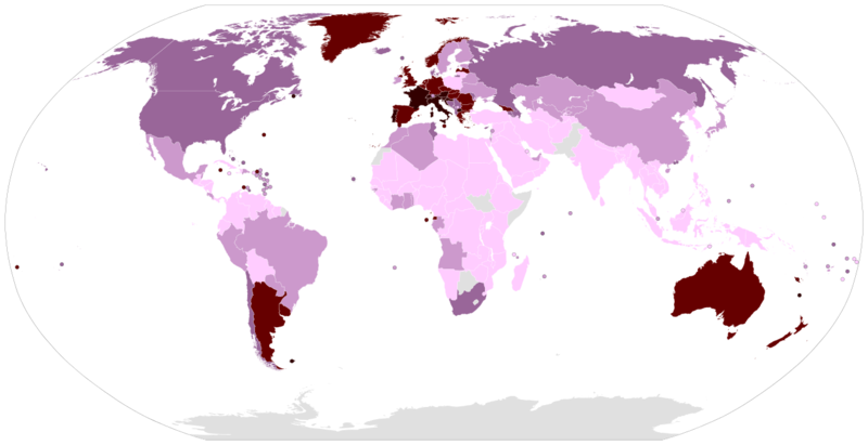 Soubor:Per capita wine consumption by country 2012.png