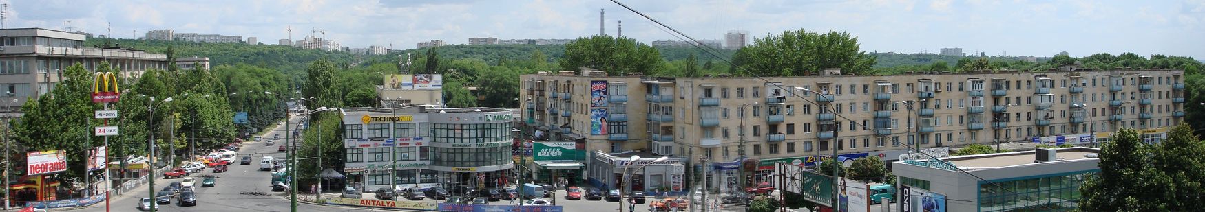 Panorama města Kišiněv