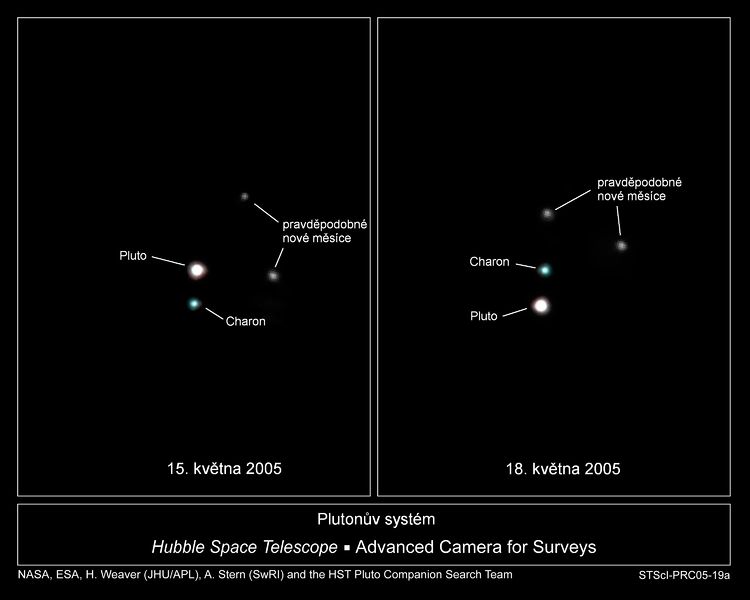 Soubor:Pluto moons 2005A.jpg