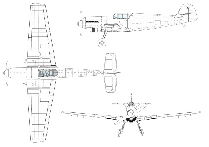 Soubor:Bf109V1 3Seiten neu.jpg