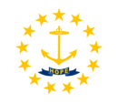 Vlajka amerického státu Rhode Island