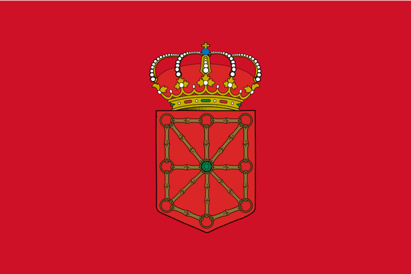 Soubor:Flag of Navarre.png