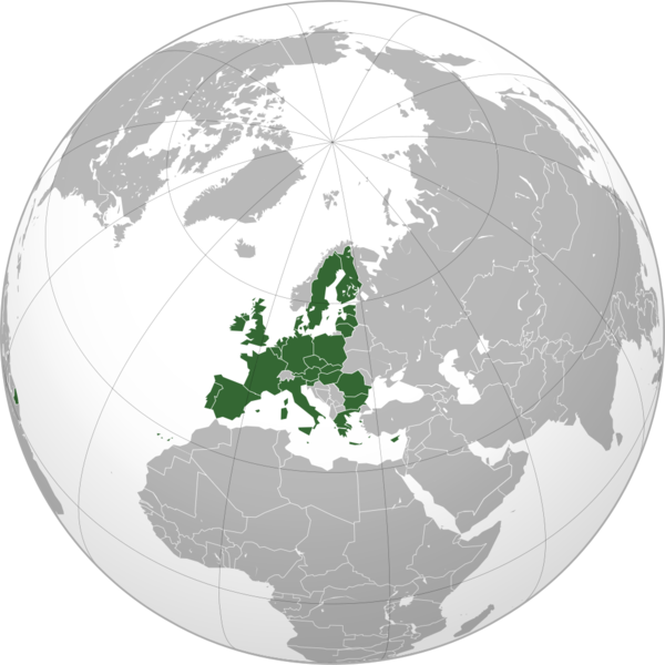 Soubor:European Union (orthographic projection).png