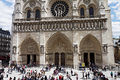 Paris - Cathédrale Notre-Dame - Façade ouest - PA00086250 - 003.jpg