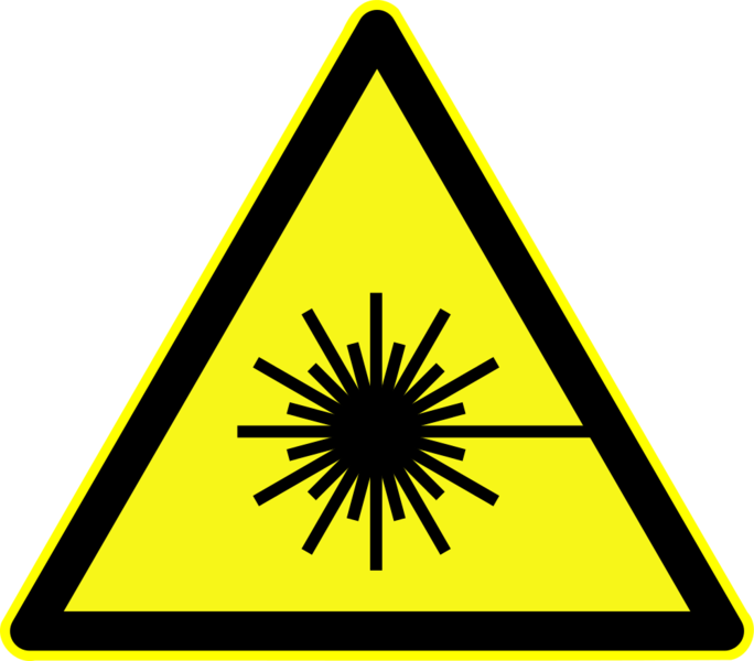 Soubor:DIN 4844-2 Warnung vor Laserstrahl D-W010.png