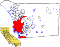 SD in SD County map.png