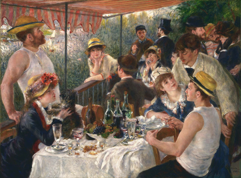 Soubor:Pierre-Auguste Renoir - Luncheon of the Boating Party - Google Art Project.jpg