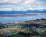"Aerial view of Upper Klamath Lake, Oregon"