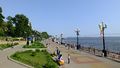 Хабаровск, летом на набережной Амура.JPG