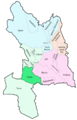 Map of Poľov borough, location within Košice, Slovakia.png