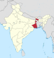 West Bengal in India (claimed and disputed hatched).png