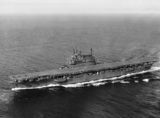 USS Enterprise (CV-6) na zkušební plavbě (září 1945)