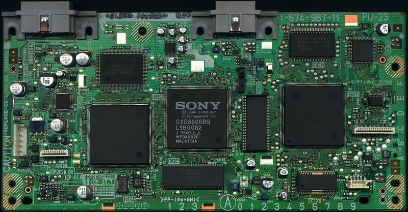 Soubor:Sony Playstation 1 SCPH-9002 motherboard top.jpg