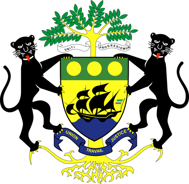 Soubor:Coat of arms of Gabon.png