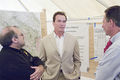 FEMA - 37132 - FEMA Administrator Paulison speaks with Governor Schwarzenegger in California.jpg