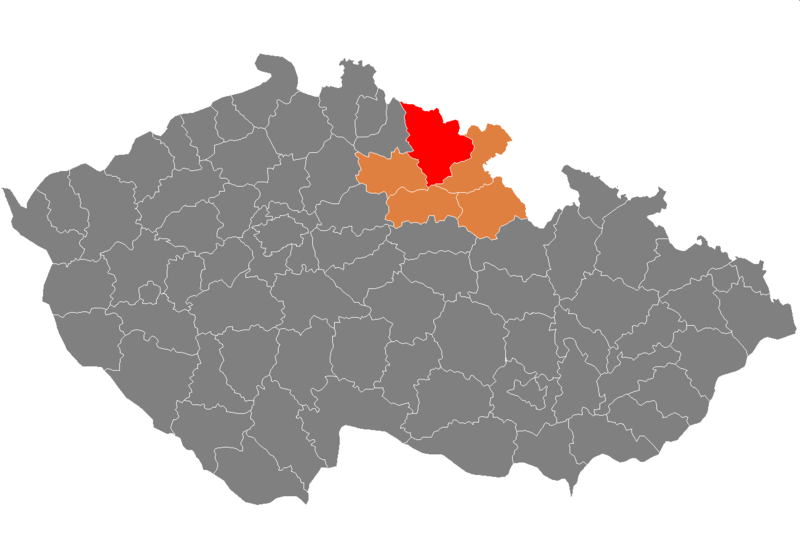 Soubor:Map CZ - district Trutnov.PNG