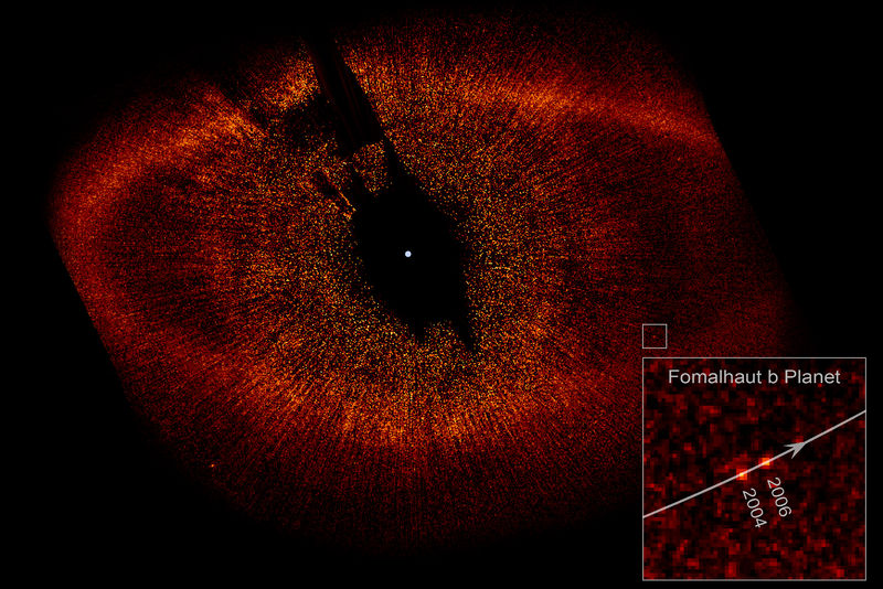 Soubor:Fomalhaut with Disk Ring and extrasolar planet b.jpg