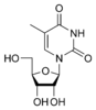 Structura 5-methyluridinu