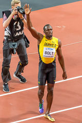 Usain Bolt v Londýně (2017)