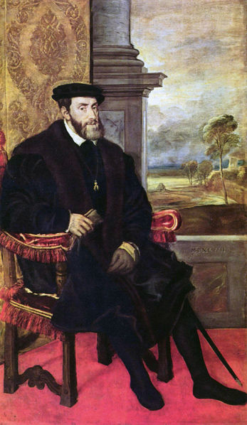 Soubor:Karl V.-Carlos I. 1548 (Tiziano Vecellio ) 066.jpg