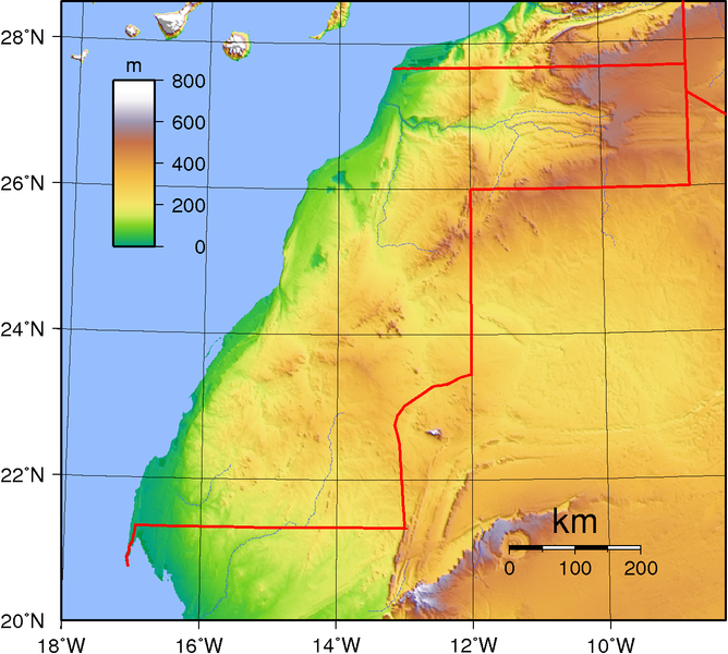 Soubor:Western Sahara Topography.png