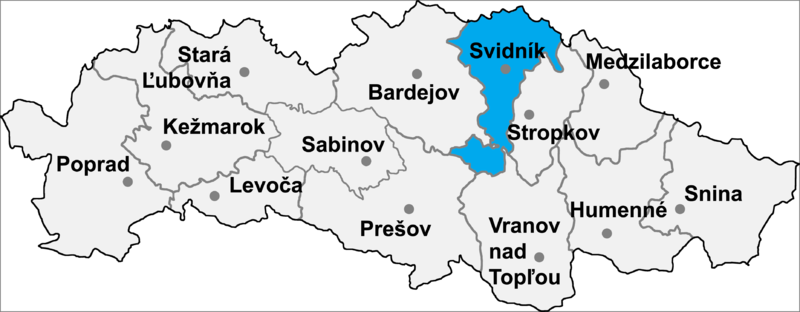 Soubor:Okres svidnik.png