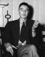 J. Robert Oppenheimer at the Guest Lodge, Oak Ridge (February 1946)