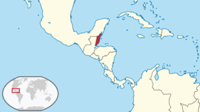 Belize in its region.png