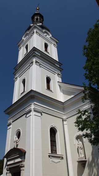 "The Church of St Benedict in Krnov-Kostelec is a Roman Catholic church.