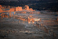 Sunset over Palmyra from the Qala'at ibn Maan castle-Syria-Flickr2.jpg