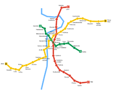Prague metro plan 2004.png