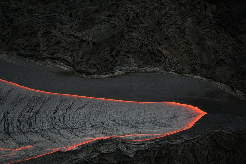 Soubor:Pāhoehoe Lava flow.JPG