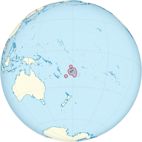 Fiji on the globe (small islands magnified) (Polynesia centered).png