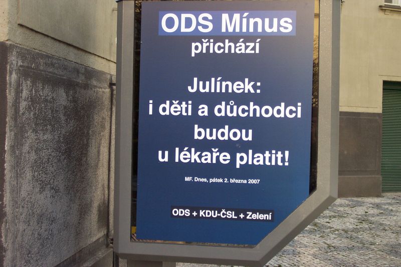Soubor:Praha, Josefov, ODS minus.JPG