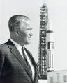 Dr. Wernher von Braun and Saturn IB.jpg